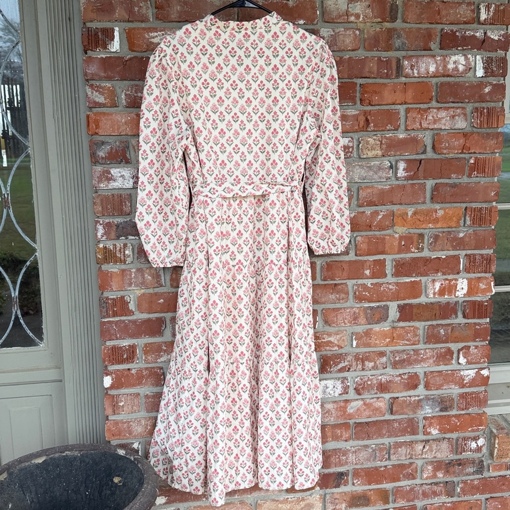 Chicsoul Floral Print pink Dress size 1X NWOT - Picture 6 of 7
